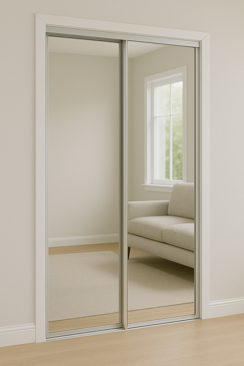 Barn style feature door
